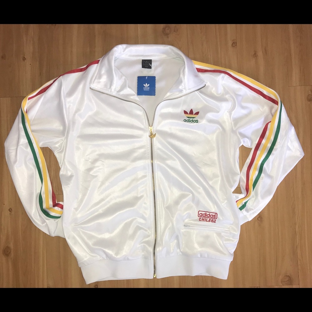 Adidas Chile 62 Rasta Jamaica Track Top Jacket